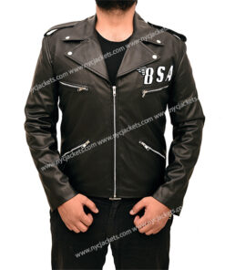 BSA George Michael Black Biker Jacket