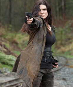 Gina Carano Scorched Earth Hooded Coat