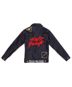 Daft Punk Black Denim Jacket