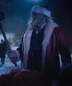 Violent Night Santa Claus Leather Jacket